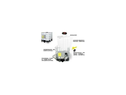 新利IBC集装桶结构组成图--1000升塑料桶（吨桶、方桶）.